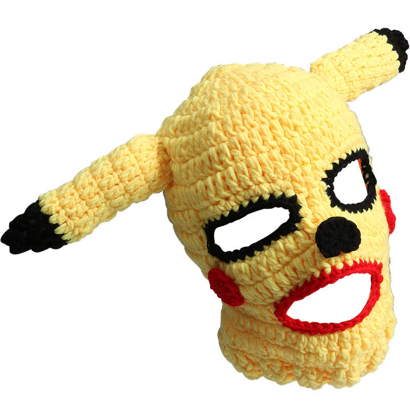 Mũ Len Hình Pikachu Vui Nhộn Thời Trang