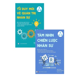 Sách - combo tư duy mới về quản trị nhân sự + tầm nhìn chiến lược nhân sự