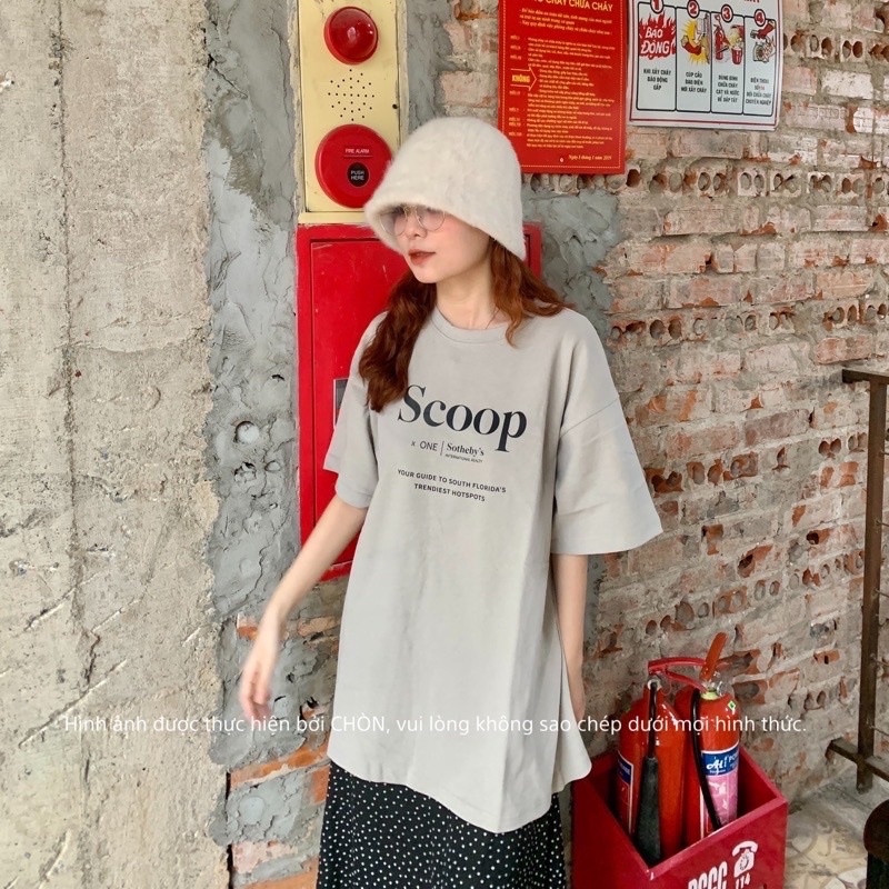 Áo thun 3158 MÀU GHI SÁNG hàng loại 1 chất dày dặn Cotton Unisex CHÒN CLOTHING