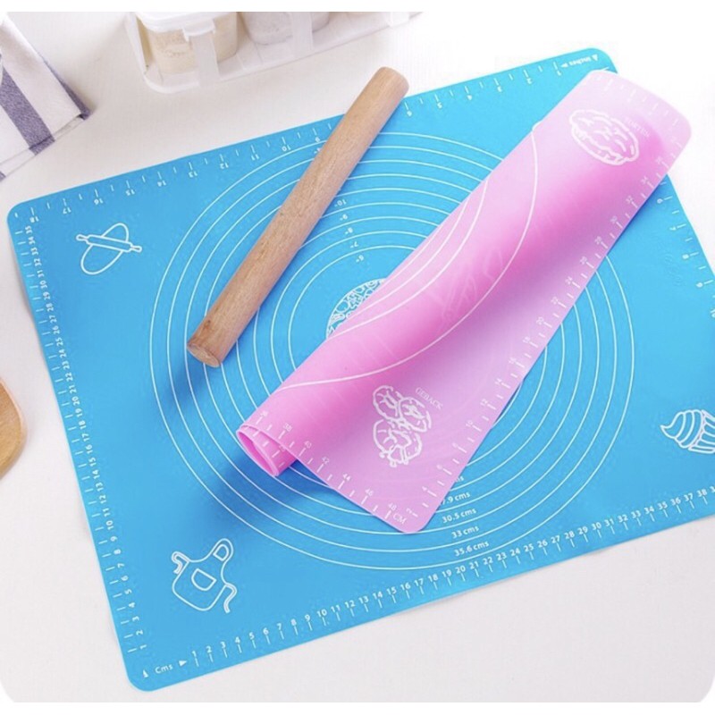 Tấm lót nhào bột tấm nướng silicon 40x50cm