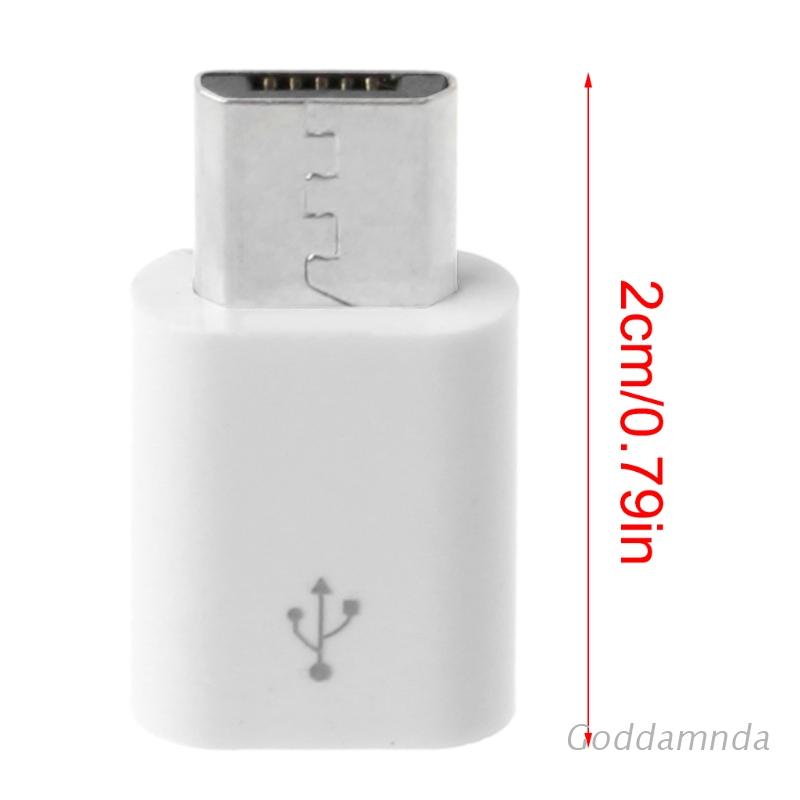 1 Đầu Chuyển Đổi Cổng USB C Sang Micro USB Chuyên Dụng Cho Laptop