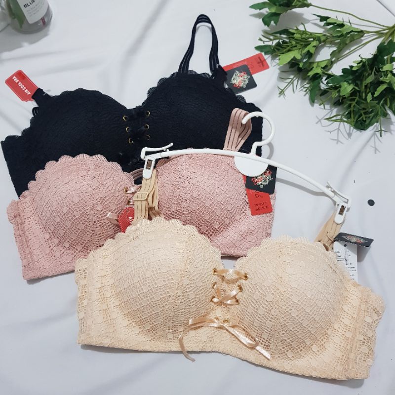 Áo Cup ngực ren mỏng không gọng ôm nâng