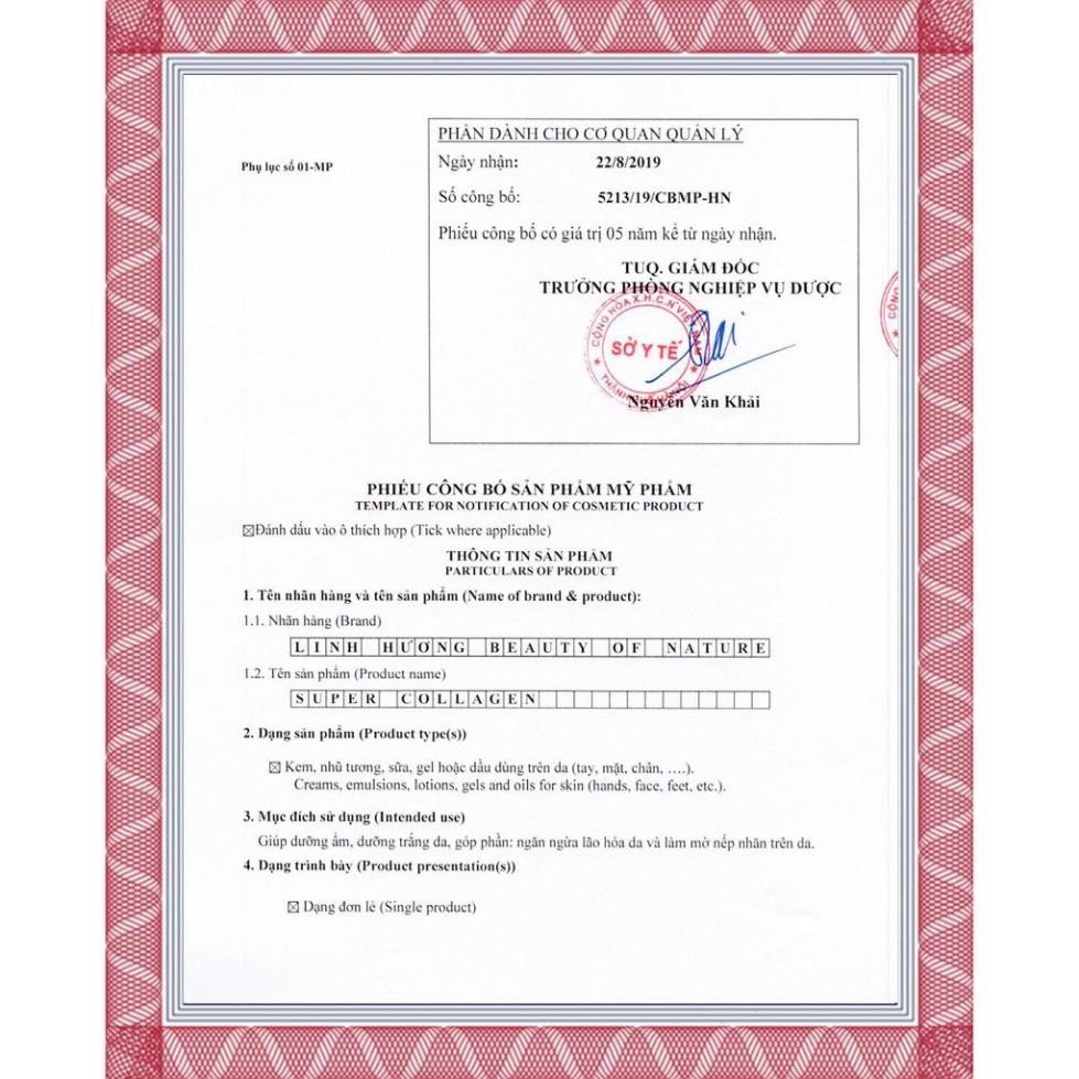 [Mua 1 tặng 3] Super Collagen Linh Hương Chống Lão Hóa làm mờ vết nhăn khiến da căng mịn màng tươi trẻ 10ml | BigBuy360 - bigbuy360.vn