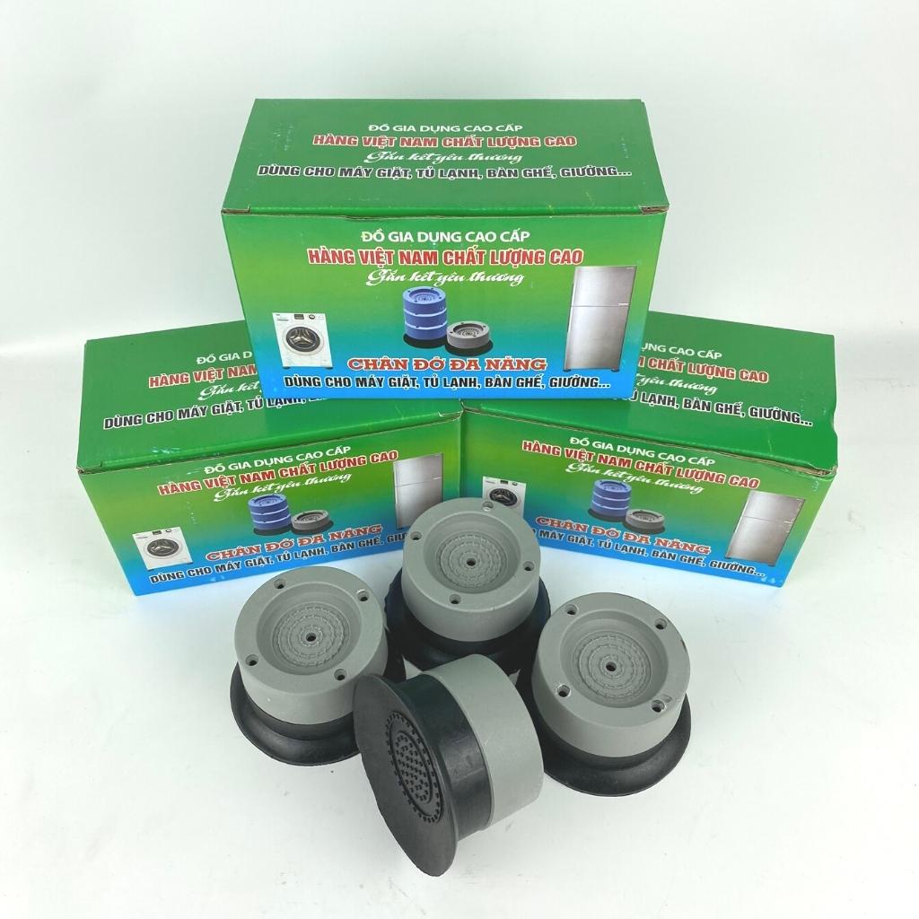 Chống rung máy giặt , chân máy giặt chống rung , chân kê máy giặt đế cao su hàng LOẠI 1 bộ 4 cái