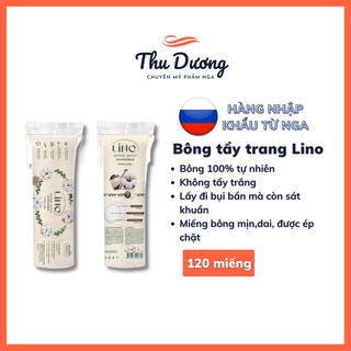 Bông tẩy trang hữu cơ lino 120 miếng