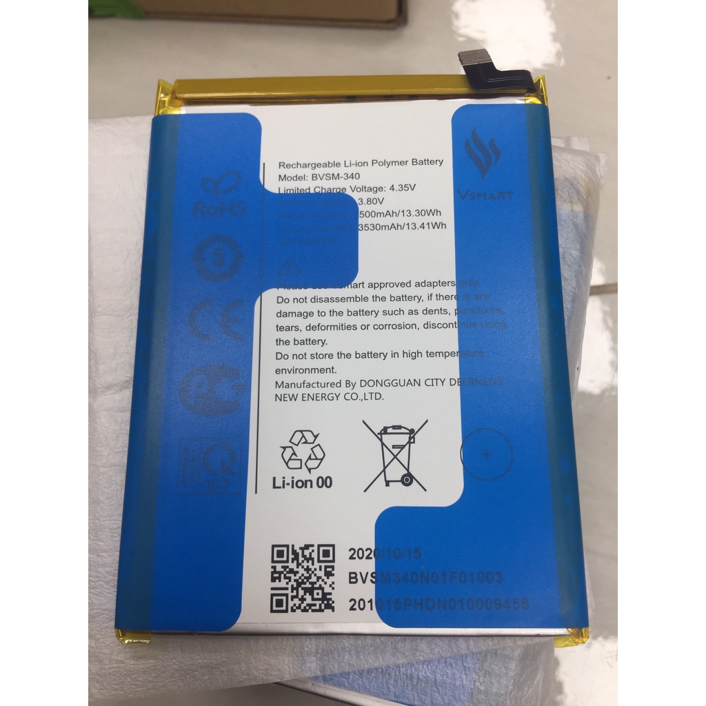 Pin Vsmart Star 4 - BVSM 340 chính hãng