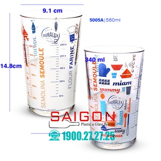 LY THỦY TINH DURALEX PRECISIO 560ML