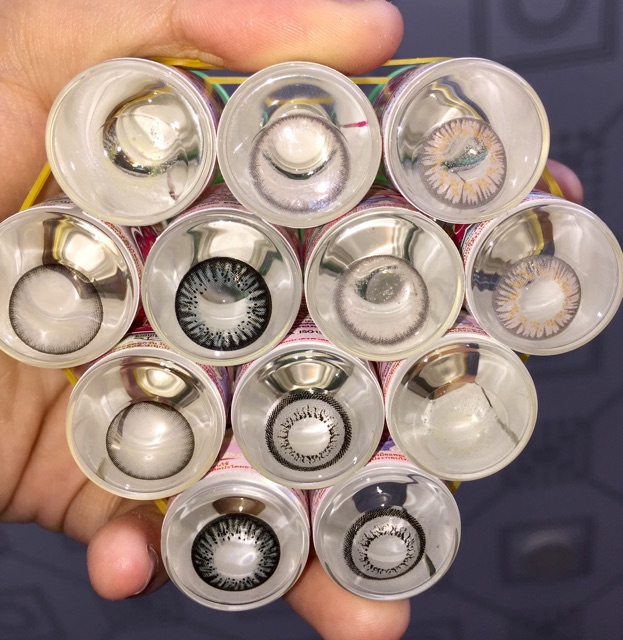 Lens mắt xám mẫu mới