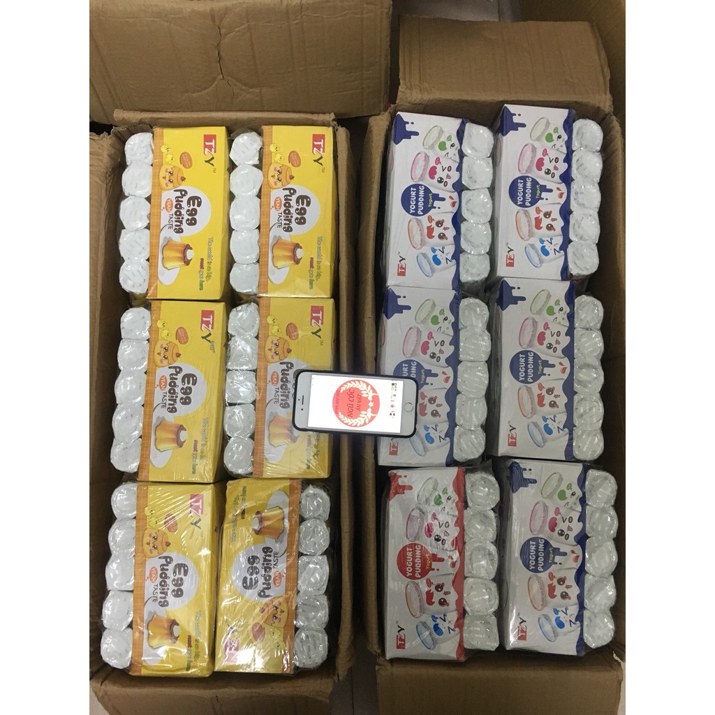 [SIÊU RẺ] Pudding Yogurt - Pudding Trứng - Giá Dùng Thử 3k/hộp