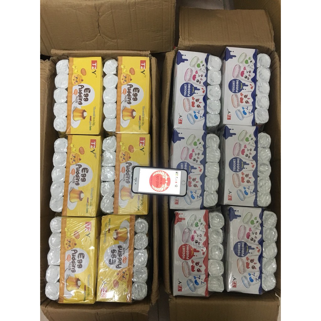 [SIÊU RẺ] Pudding Yogurt - Trứng - Giá Dùng Thử 3k/hộp