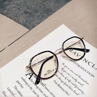 Mắt Kính Gọng Tròn Kim Loại Chống Tia UV Và Ánh Sáng Xanh Dành Cho Nữ