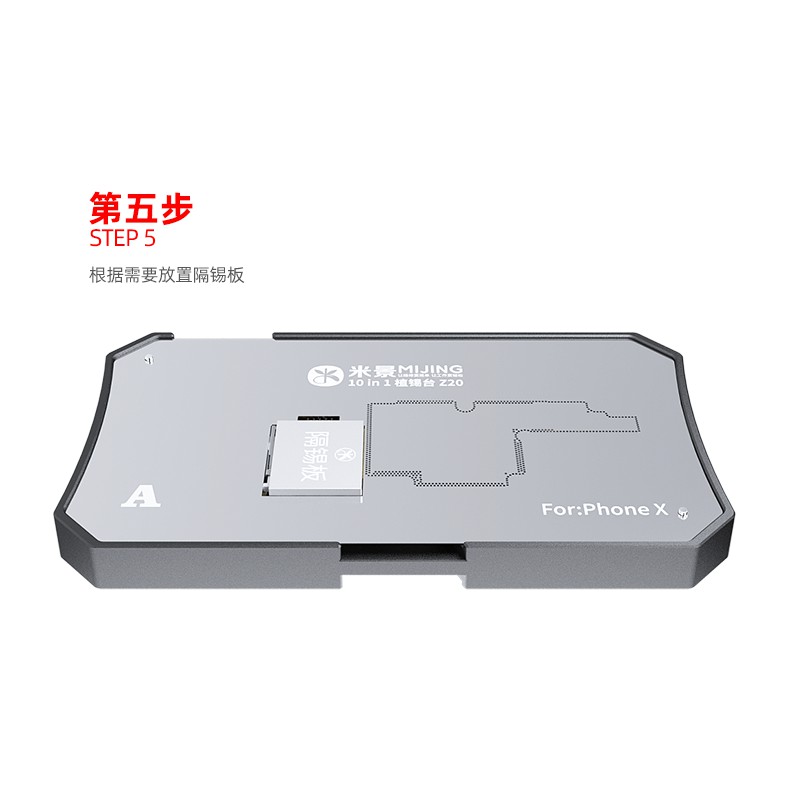 Khuôn vỉ đổ chân viền iP X-13PROMAX MIJING Z20 PRO