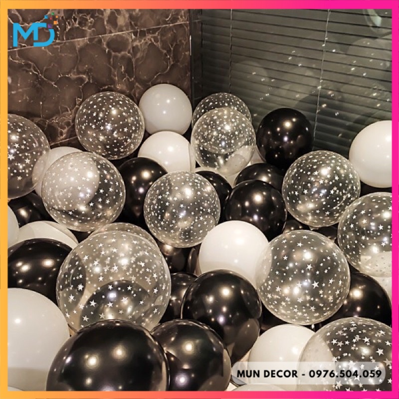 Mix 30 Bóng Bay Trang Trí Sinh Nhật Trang Trí Phòng Cưới