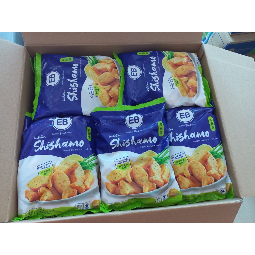 Đậu hũ trứng cá Shishamo EB Malaysia 500g - Đậu hũ Shisamo EB