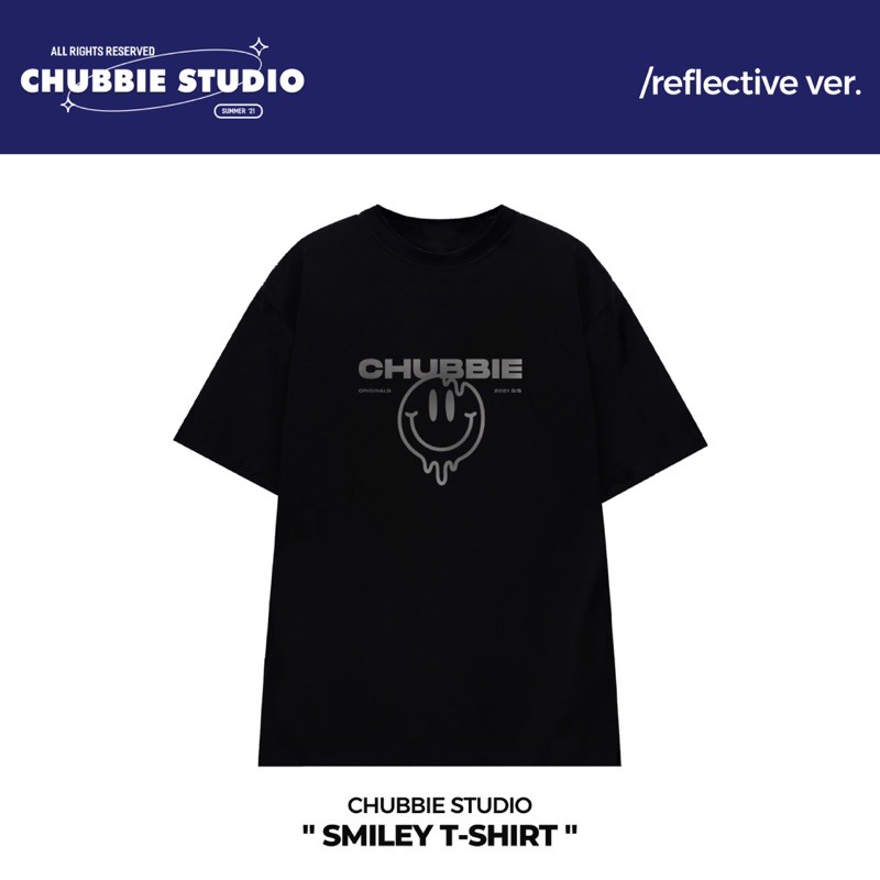 Áo phông unisex CHUBBIE Smiley T-Shirt | BigBuy360 - bigbuy360.vn