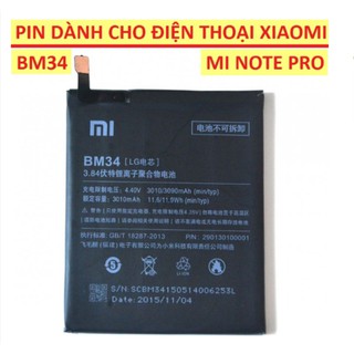 Pin điện thoại Xiaomi Pin Xiaomi Mi Note Pro/ BM34