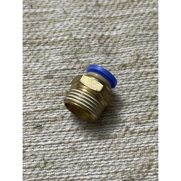 Đầu nối nhanh khí nén dây hơi 8mm sử dụng zen 16mm