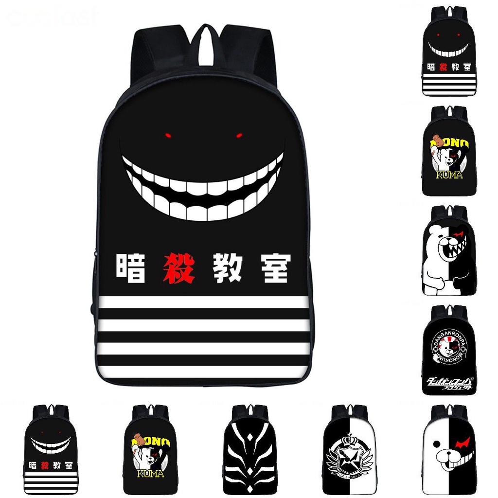 Ba Lô Du Lịch Ngoài Trời Danganronpa Monokuma Cá Tính