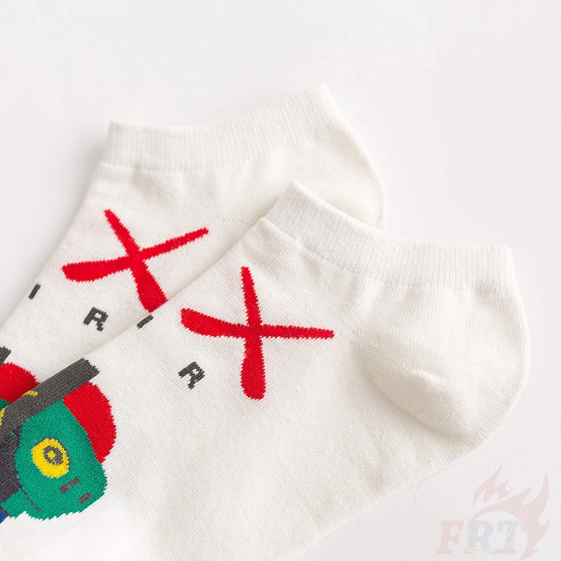 ×× Kaws Ankle Socks ×× H&amp;Q Comfortable Socks Cotton Socks Fashion Cartoon Unisex Socks Lovers Sox