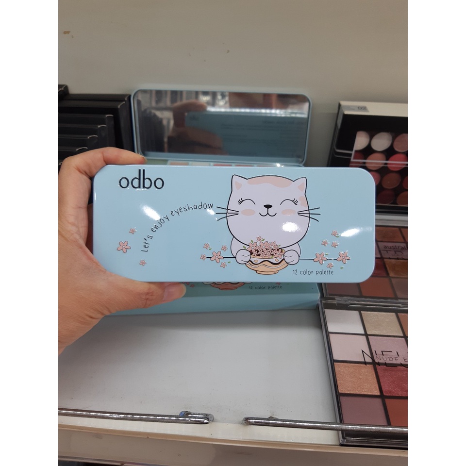 Bảng Phấn Má Hồng 3 Ô Odbo Let's Enjoy Blusher (MP7510)