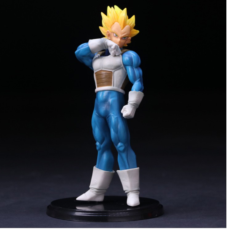 Mô hình Figure Vegeta Super Saiyan Dragon Ball 7 viên ngọc rồng đồ chơi trẻ em bằng nhựa PVC cao cấp