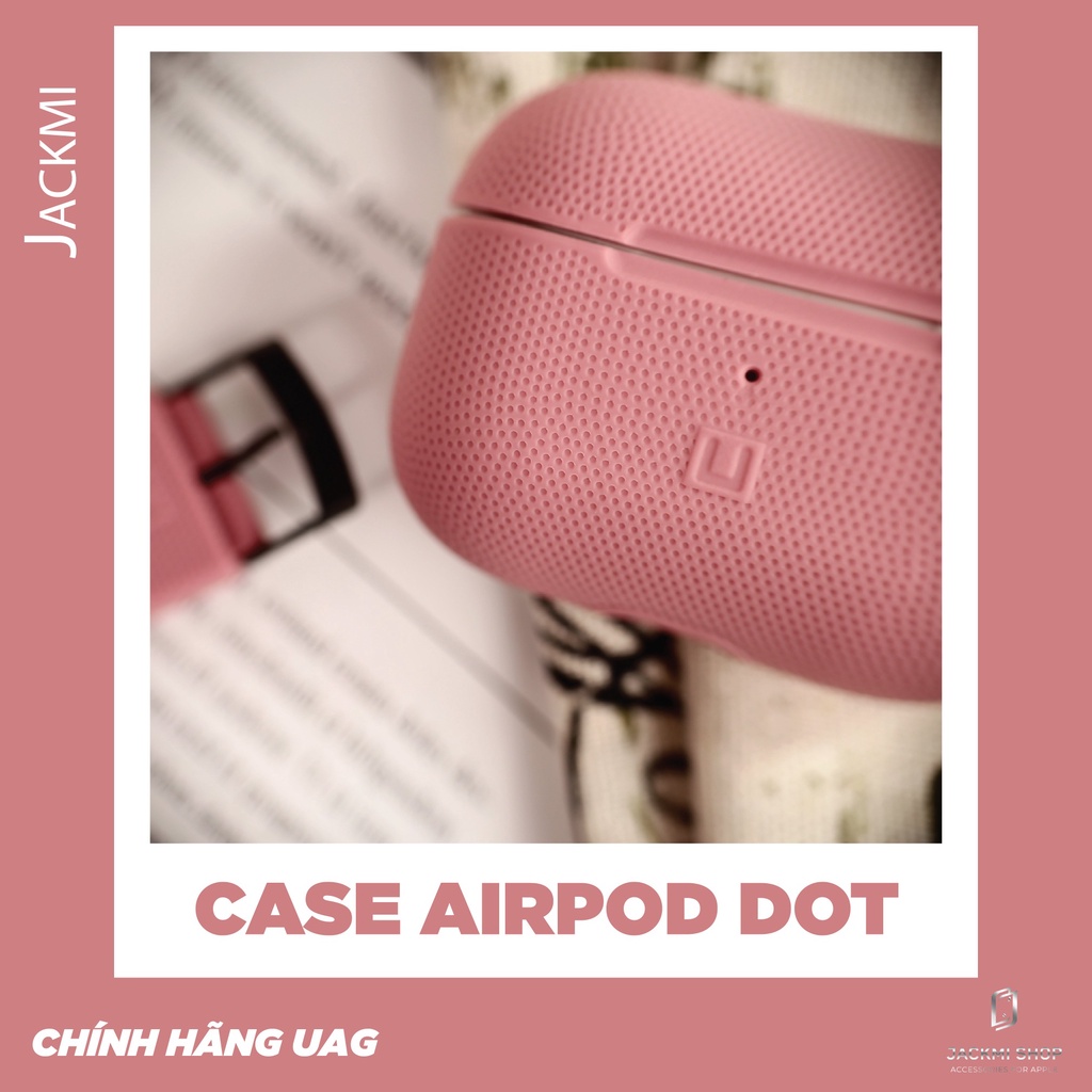 [COMBO 3 MÓN CHÍNH HÃNG] DÂY SILICON U DOT CHO A.W + ỐP VIỀN RHINOSHIELD CHO A.W + CASE AIRPODS SILICON U DOT