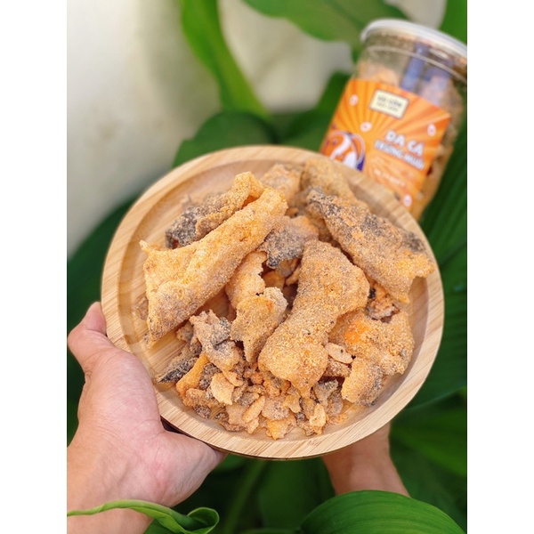 Da cá trứng muối 230g Loại đặc biệt ngon Đồ Ăn Vặt Sài Gòn Đặc Sản
