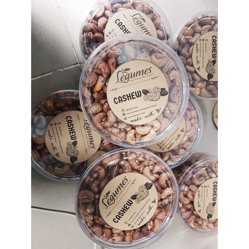 Hạt điều rang mộc Bình Phước hữu cơ - Organic Cashew nut