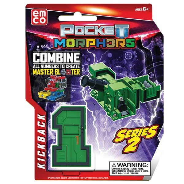 Đồ Chơi Lắp Ráp Robot Đại Chiến Hình Số Emco 6899 Series 2 - Số 1