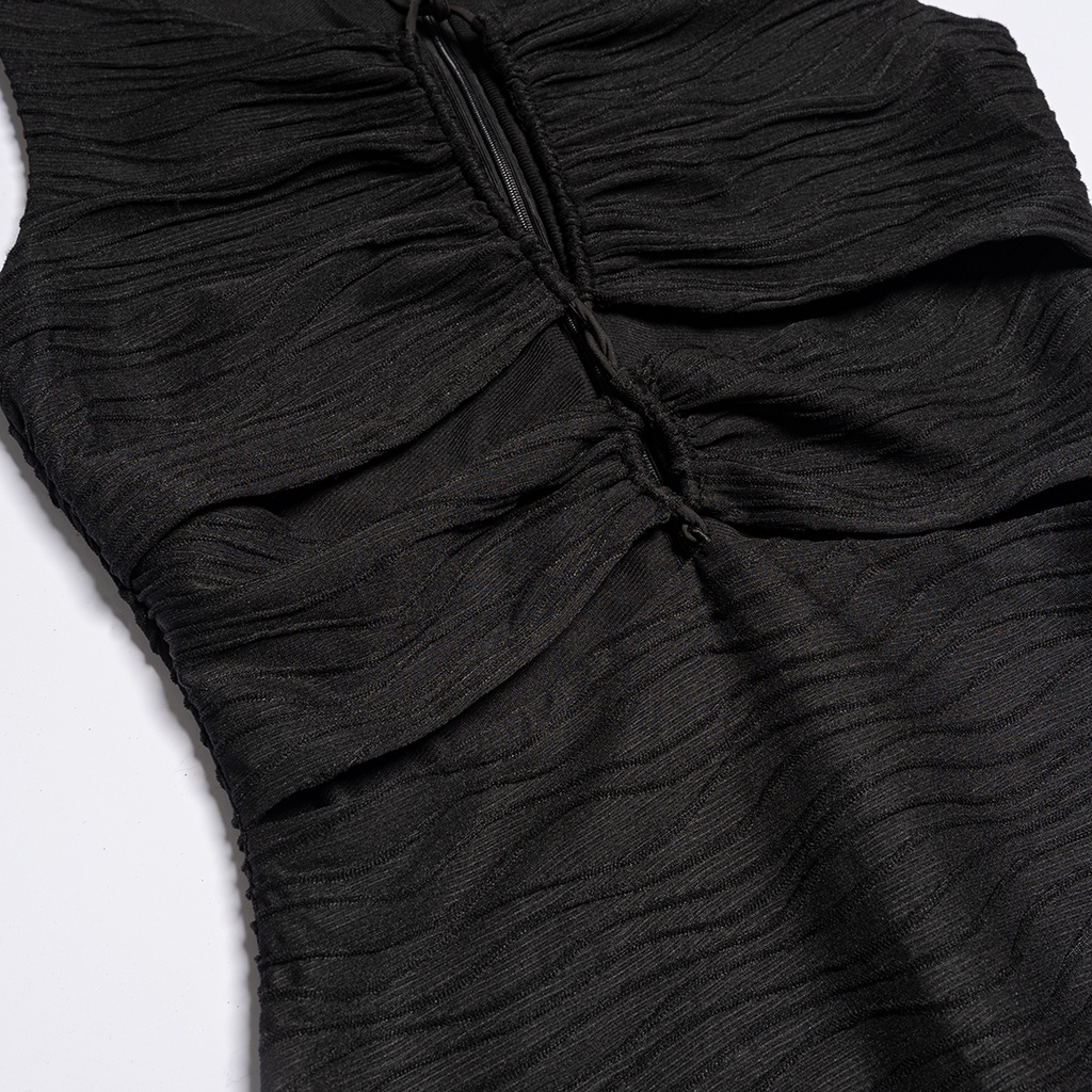 Váy Mini Thun Dây Đan Cutout The Good/ Caris Dress