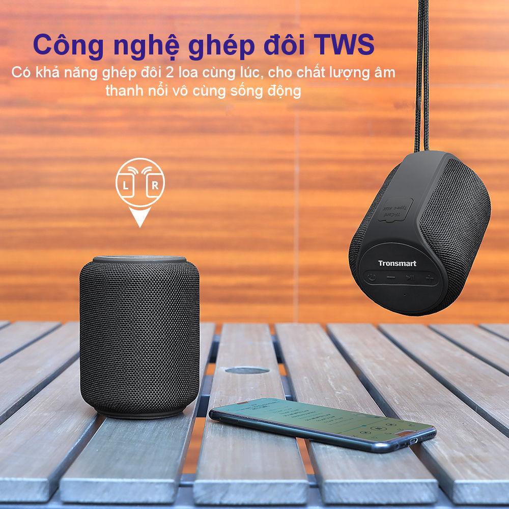 ✪ CHÍNH HÃNG ✪ Bluetooth Tronsmart Element T6 Mini Loa Bluetooth 5.0 ngoài trời chống nước