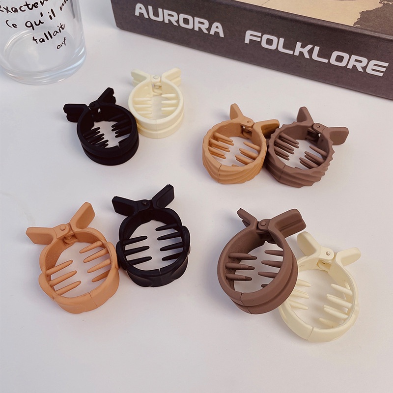 Kẹp Tóc Đính Bóng Tròn Phong Cách Hàn Quốc Dành Cho Nữ