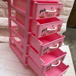 Tủ nhựa mini 5 tầng Việt Nhật (kt:26x18x43cm không đựng được quần áo)