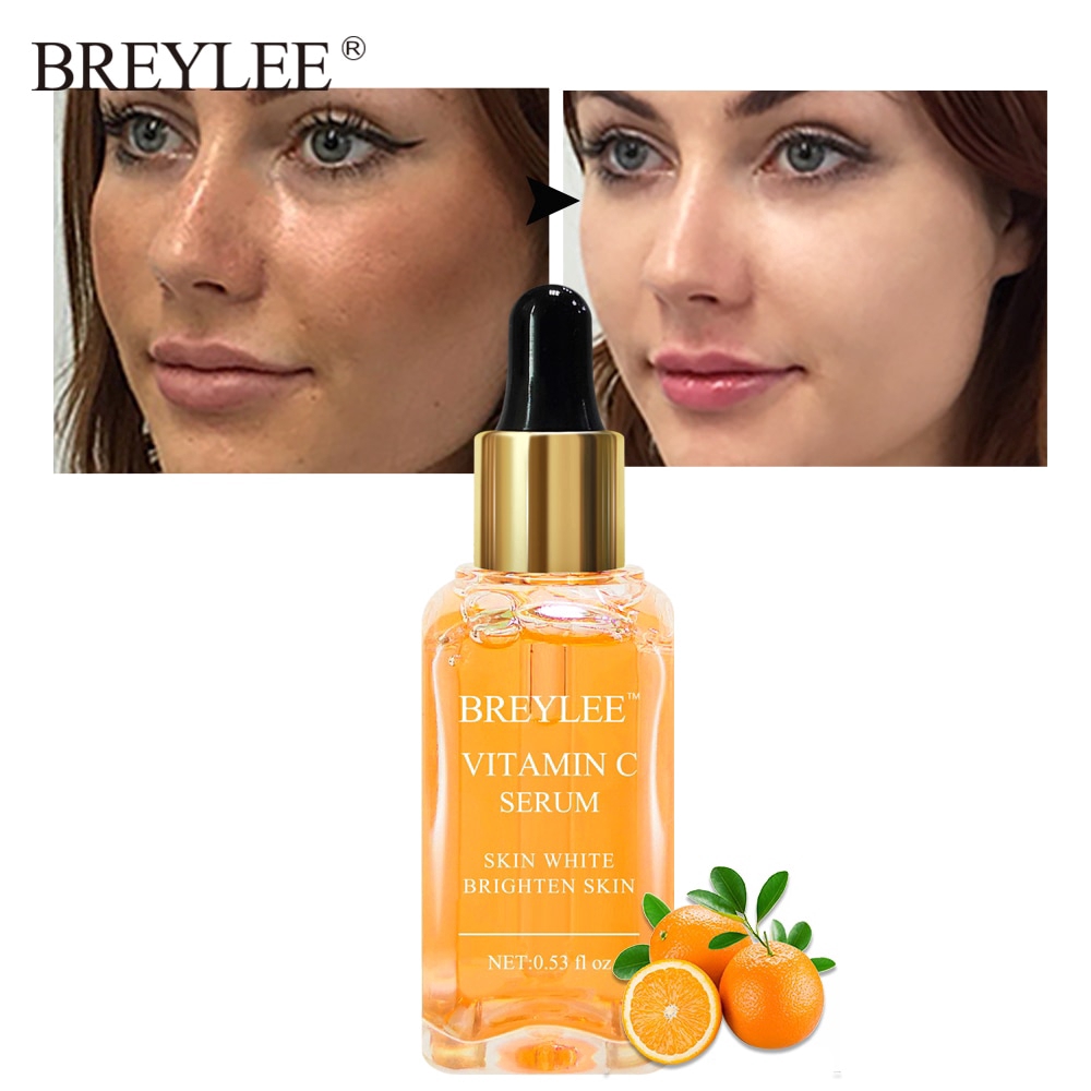 Serum Dưỡng Da Mặt BREYLEE Vitamin C Làm Sáng Chăm Sóc Da Xóa Mờ Đốm Thâm Và Tàn Nhang Chống Lão Hóa 17ml