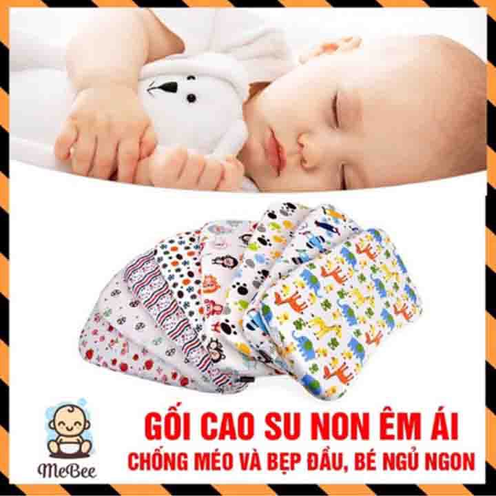 Gối cao su non cho bé Loại To chống bẹp đầu