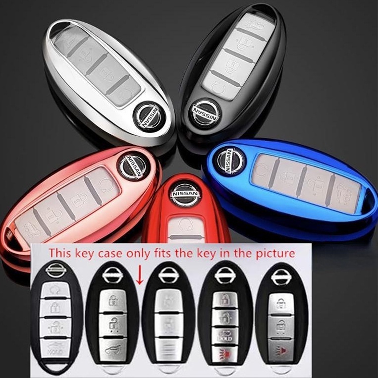 Ốp Bảo Vệ Chìa Khóa Xe Hơi Nissan Phản Quang Chất Lượng Cao