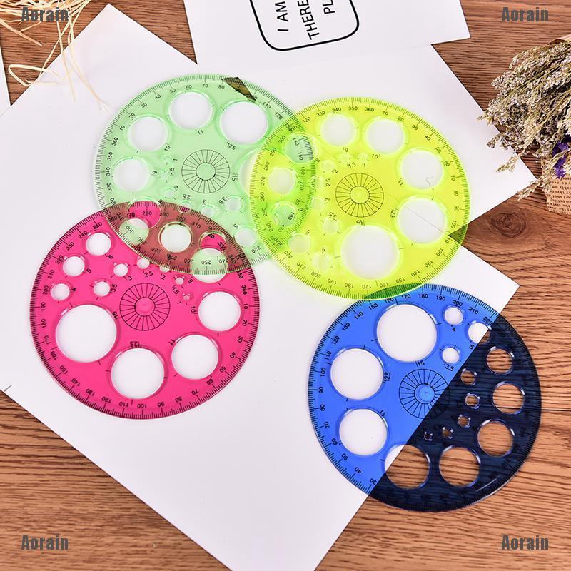 Thước Nhựa Hình Tròn Đặc Biệt