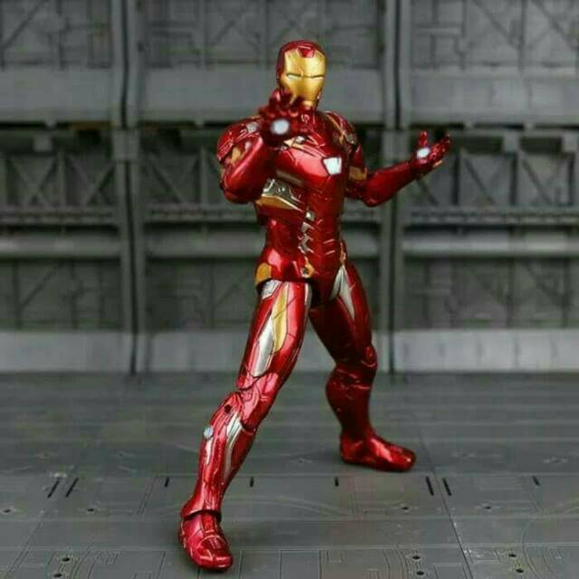 Mô Hình Nhân Vật Iron Man Mark 46 Trong Phim Avengers Marvel