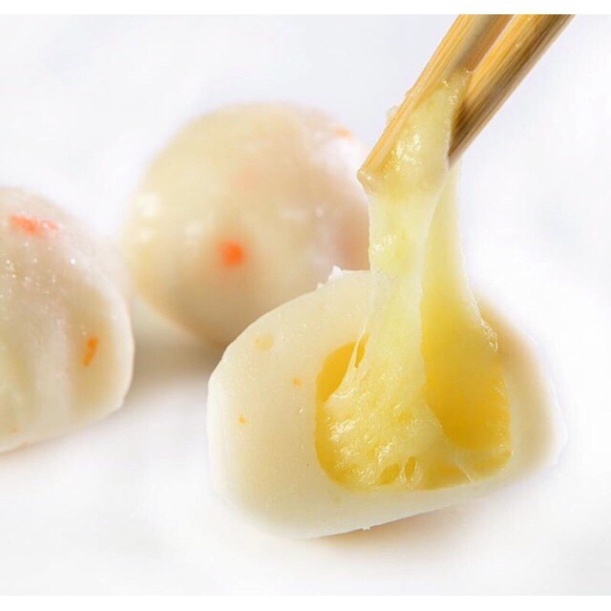 [HOẢ TỐC HCM ] Viên thả lẩu phomai tan chảy gói 500gr NUONGFOOD