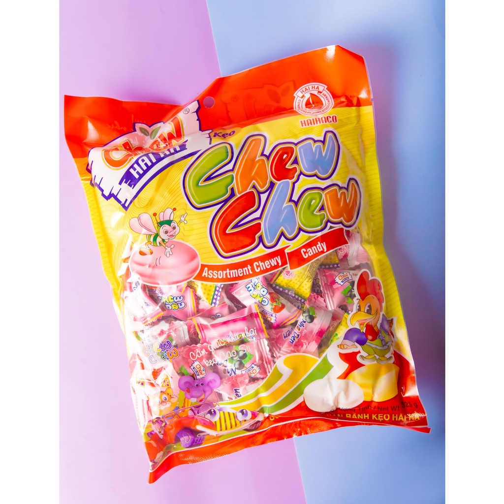 Kẹo Chew Tổng Hợp Hải Hà - Hàng Chính Hãng (Túi: 325g)