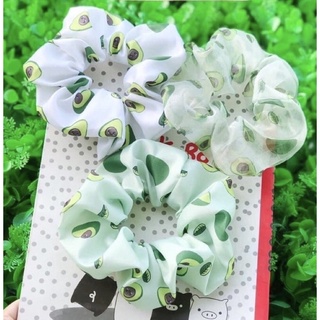 Cột tóc SCRUNCHIES lụa dễ thương đeo tay hot trend