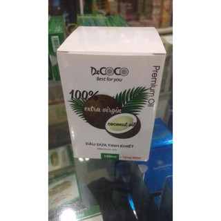 Dầu dừa tinh khiết decoco 100ml