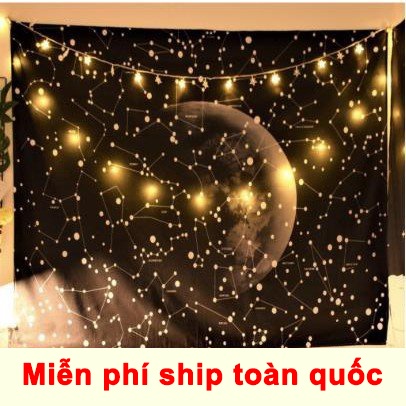 Thảm vải treo tường 💖TẶNG ĐINH TREO💖 1M5X1M3 tranh vải treo tường