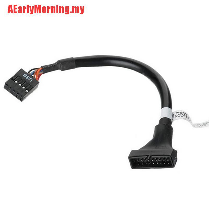 Đầu Chuyển Đổi 19 / 20 Pin Usb 3.0 Female Sang 9 Pin Usb 2.0 Male