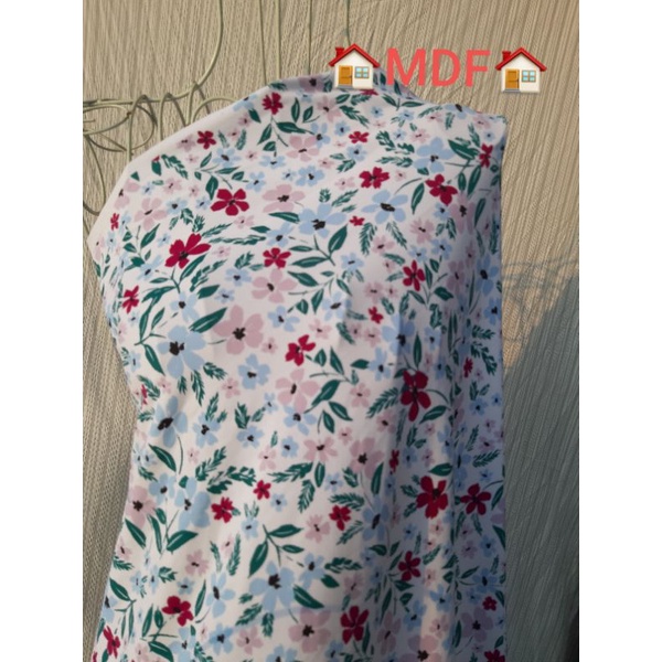 vải thun mịn hoa nhí
