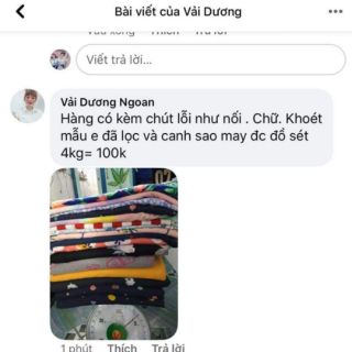 Vải thanh lý