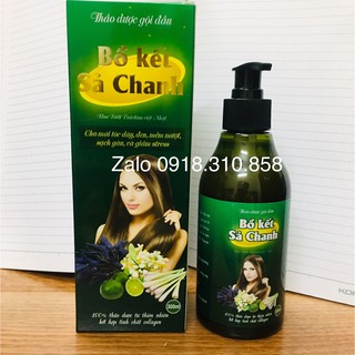 Combo 10 chai DẦU GỘI ĐẦU BỒ KẾT SẢ CHANH SẠCH GẦU, BÓNG MƯỢT