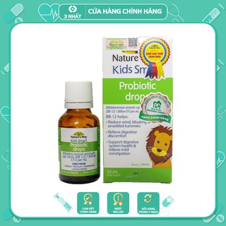 Men Vi Sinh Cho Bé Nature's Way Kids Smart Drops Probiotic 20ml