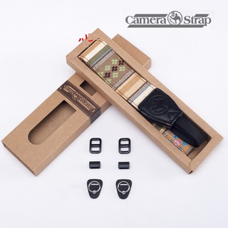 Dây máy ảnh thổ cẩm.