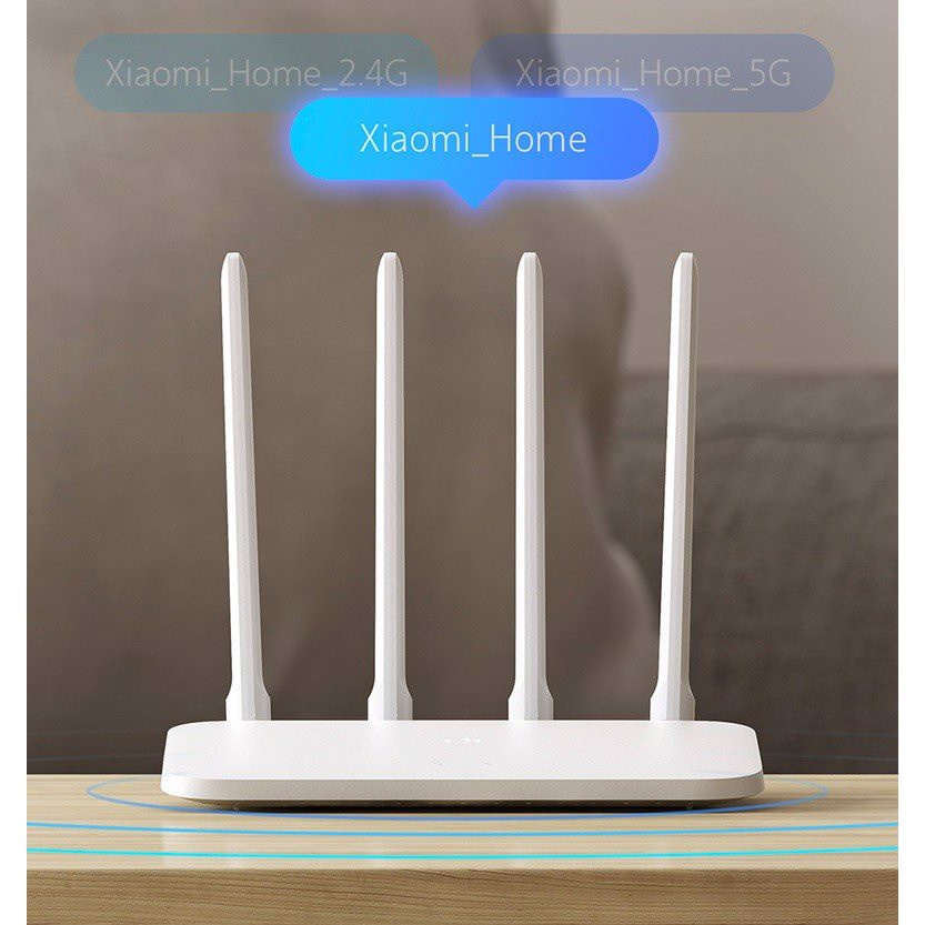 Router Wifi AC1200 Xiaomi 4A bản 100M quốc tế bộ phát wifi băng tần kép chính hãng - Minh Tín Shop